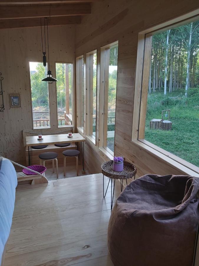 Bonita Cabana De Los Arboles En La Rioja , Durmiendo Entre Arboles Anguciana Buitenkant foto